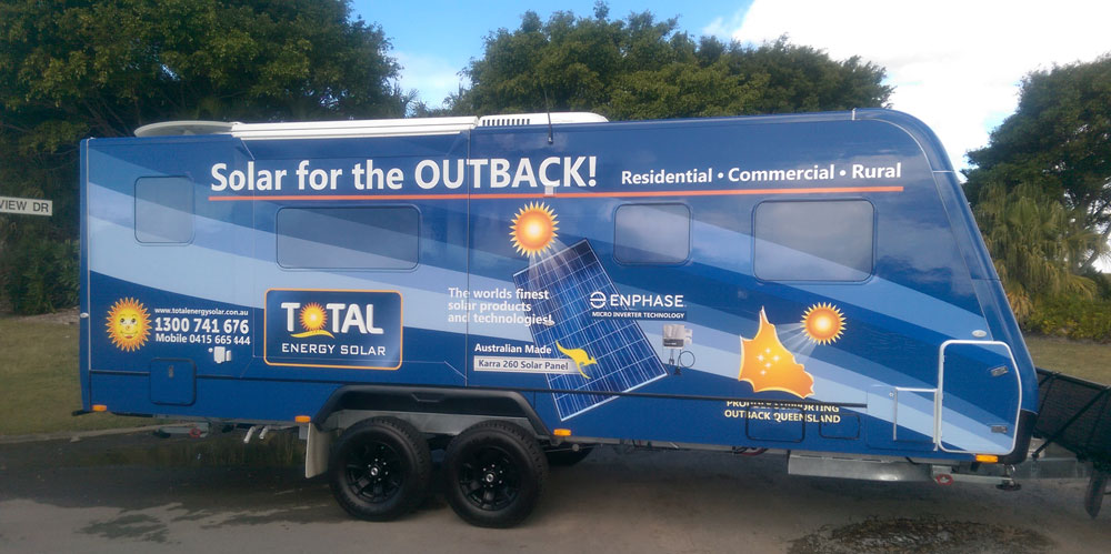 Total Energy Solar Caravan
